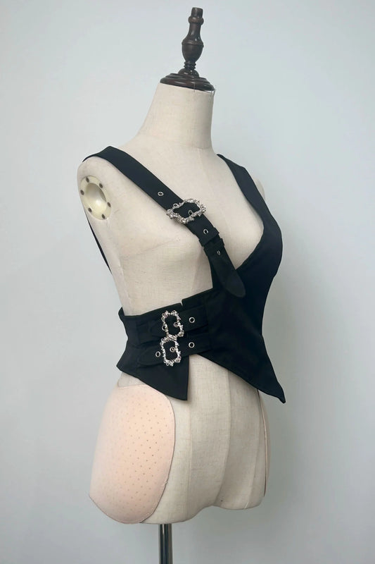 Irregular Gothic Steampunk Vest