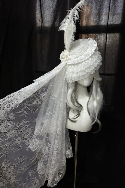 Swan Lace Hat