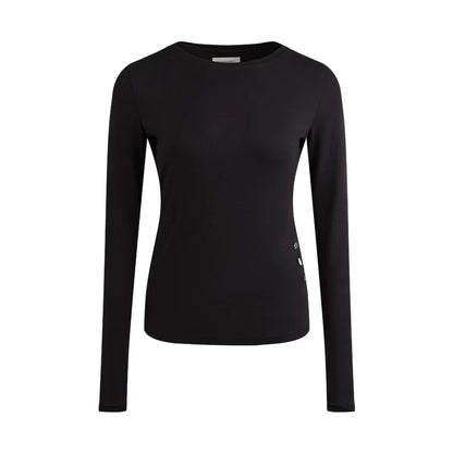 Y2k Button Layered Top