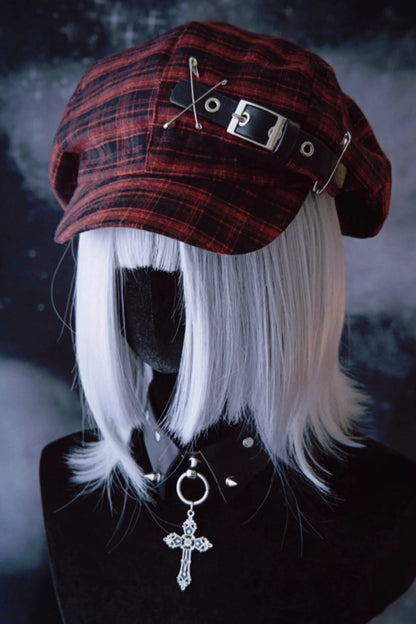 Checked Cloud Hat