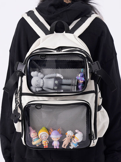 Clear Bag Backpack Style Ita Bag