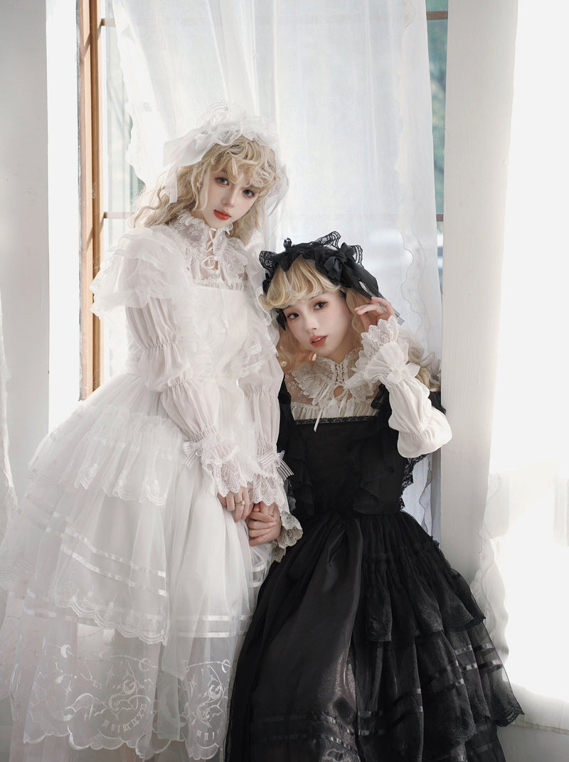 Summer Tiered Lolita Dress + Lolita Jumper Skirt