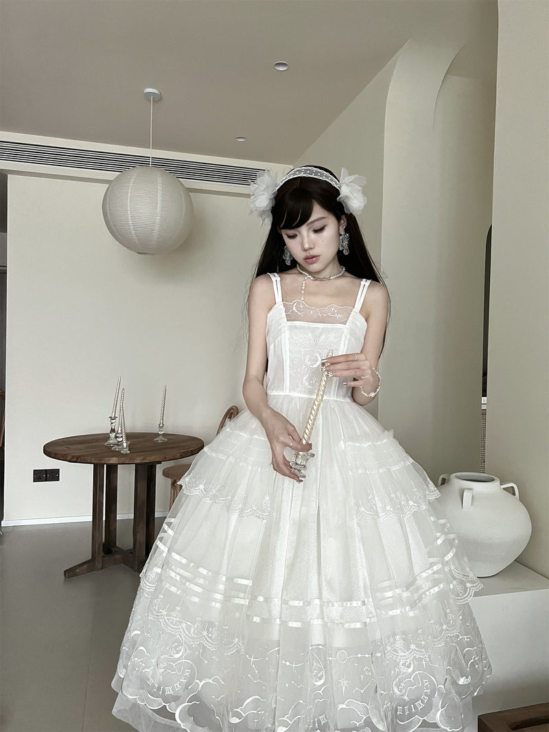 Summer Tiered Lolita Dress + Lolita Jumper Skirt