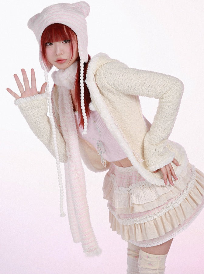 Snow Bear Border Knit