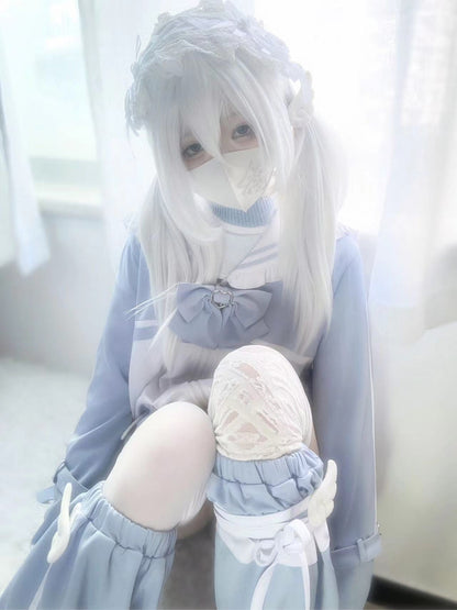 Mine Series Aqua Angel Loose Jacket + Leg Warmers