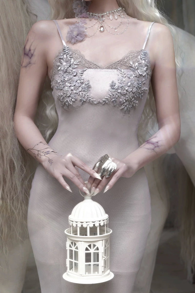 Moonlight Beast Mermaid Dress + Tube Top + Necklace