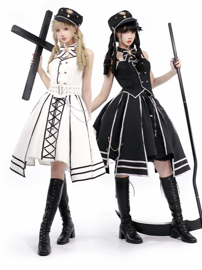 Judgment Army Lone Knight Military Uniform Lolita Set