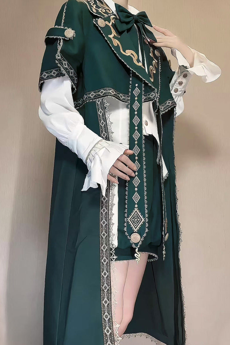 Great Star Angel Army Prince Cape Jacket Suit Full Set