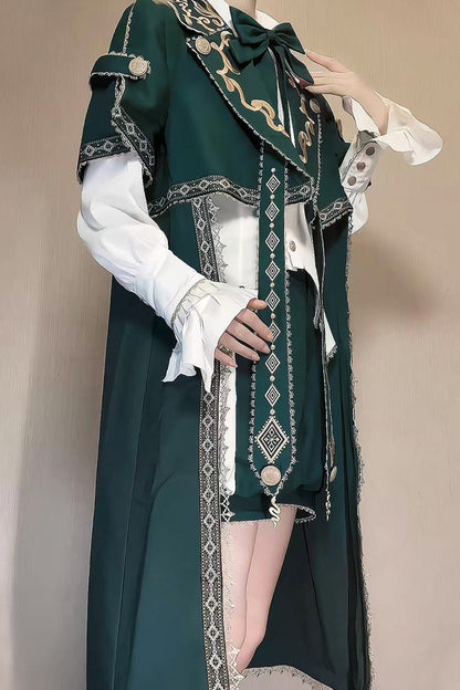 Great Star Angel Army Prince Cape Jacket Suit Full Set