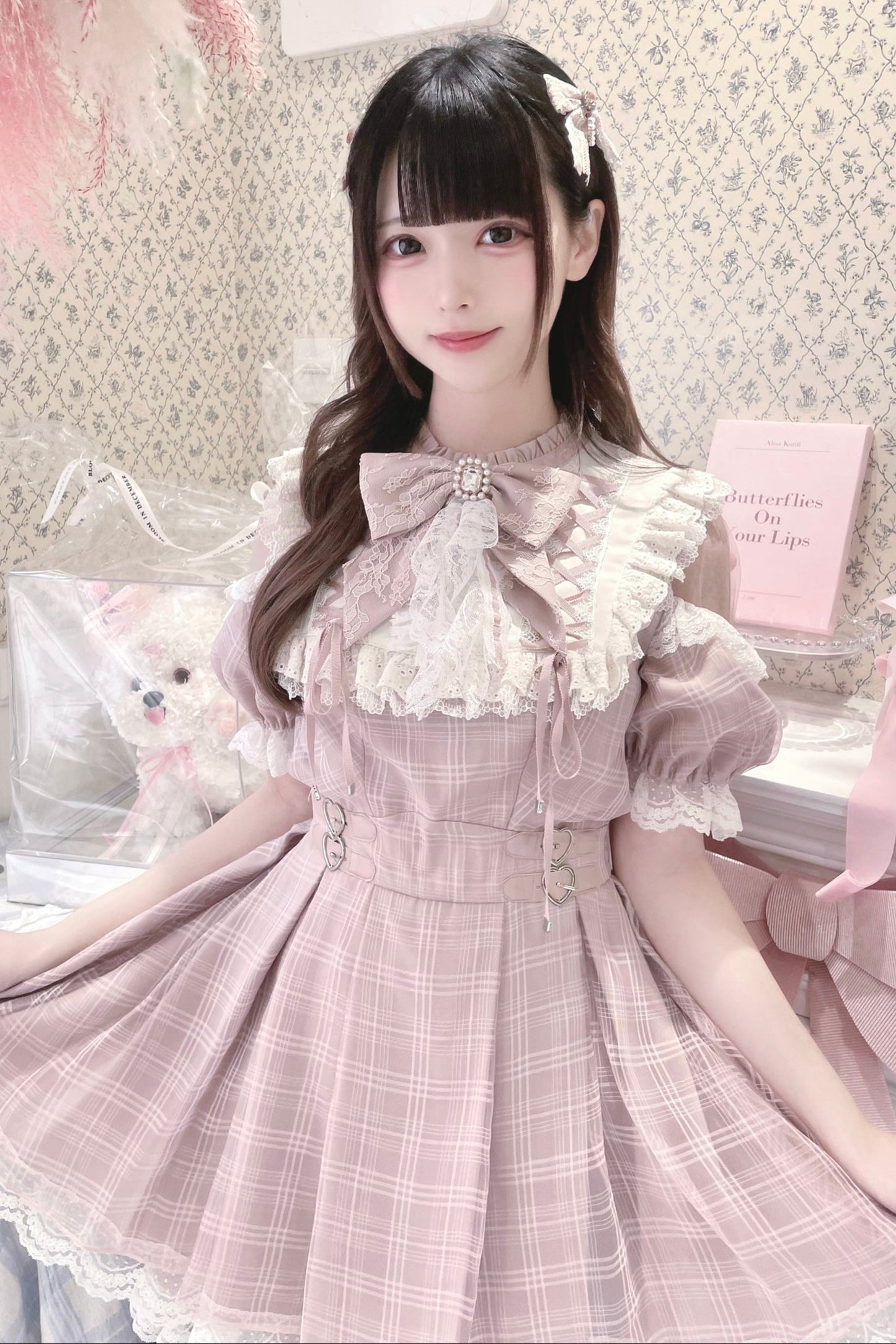 [pre-order] Sweet Plaid Sweet Girly Dress