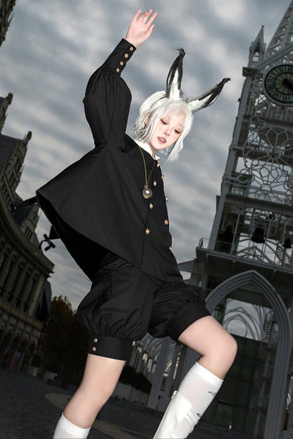 Chrono Rabbit European Prince Cape Jacket Suit