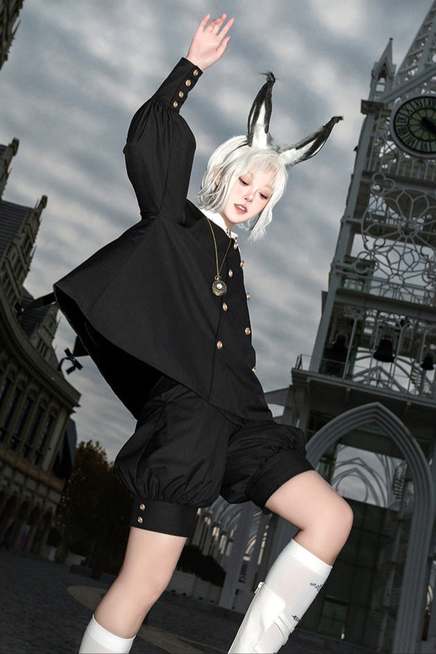Chrono Rabbit European Prince Cape Jacket Suit