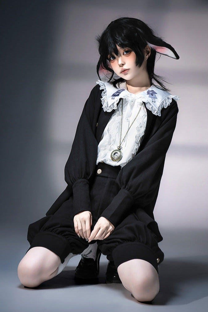 Chrono Rabbit European Prince Cape Jacket Suit