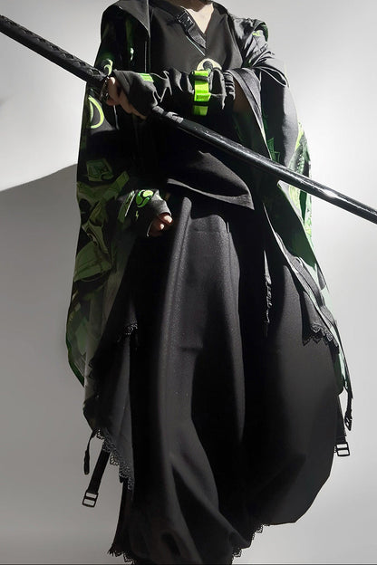 Dark Knight Command Cyberpunk Cat Ear Suit