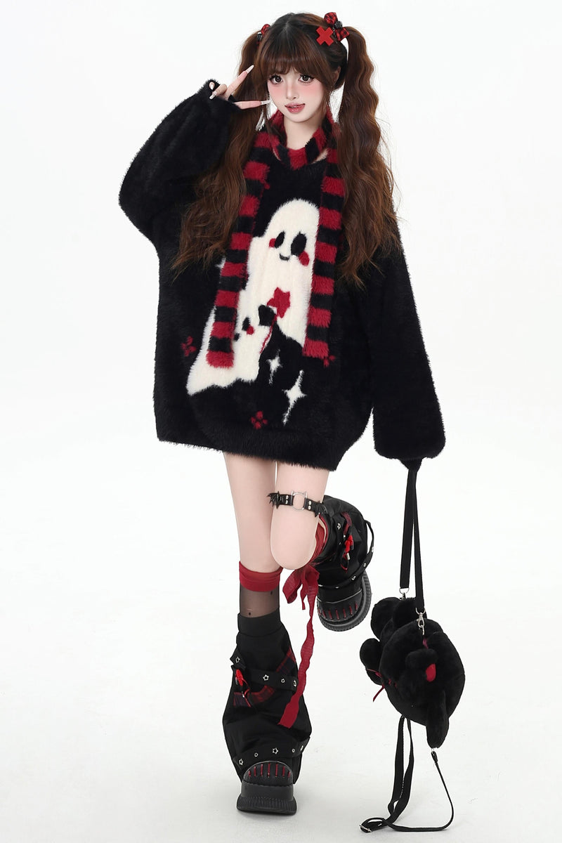 Ghost Over Tops + Scarf