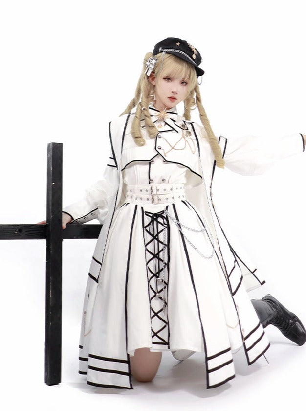 Judgment Army Lone Knight Military Uniform Lolita Set
