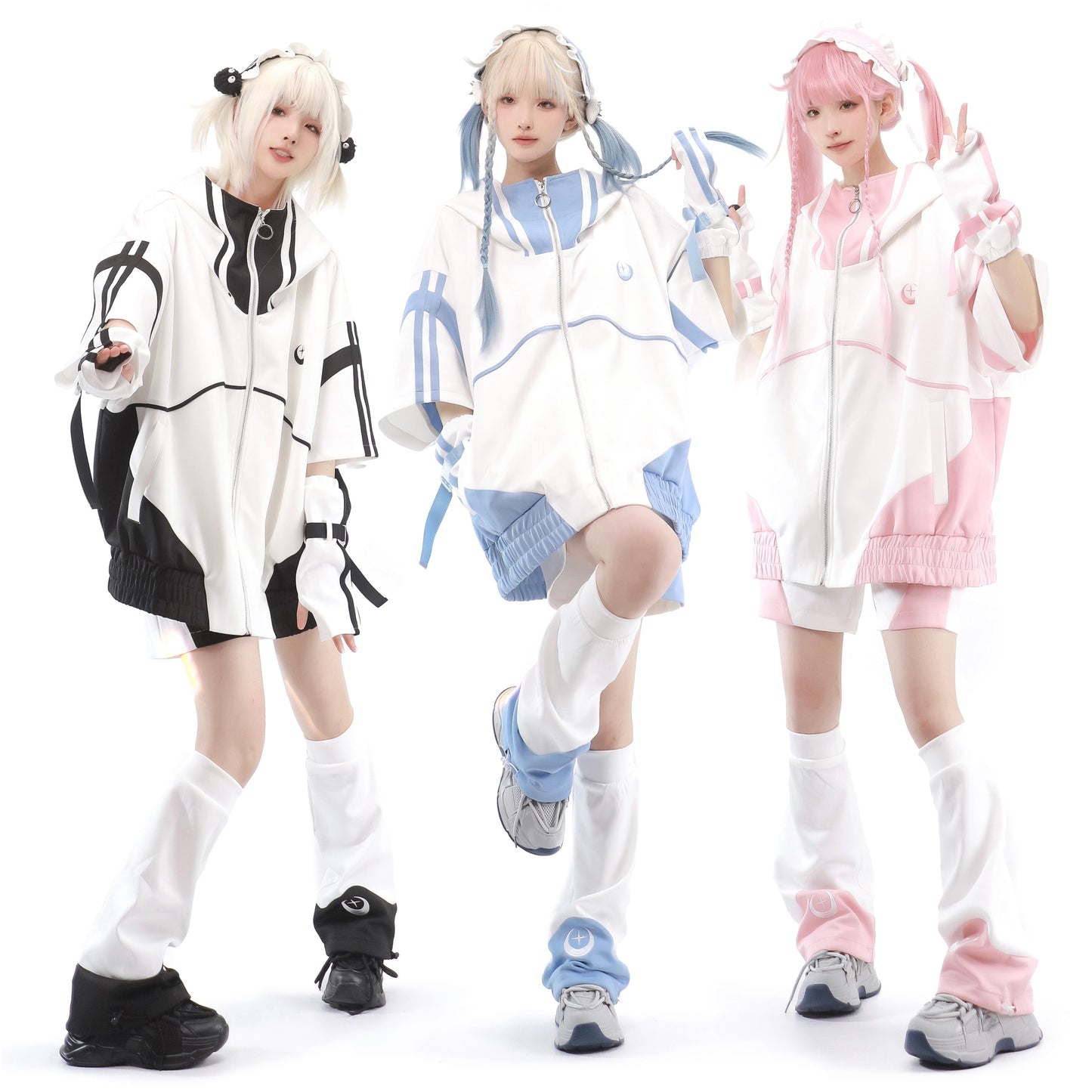 [angel Style] Subculture Cyber Jersey Set