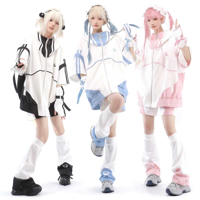 [angel Style] Subculture Cyber Jersey Set