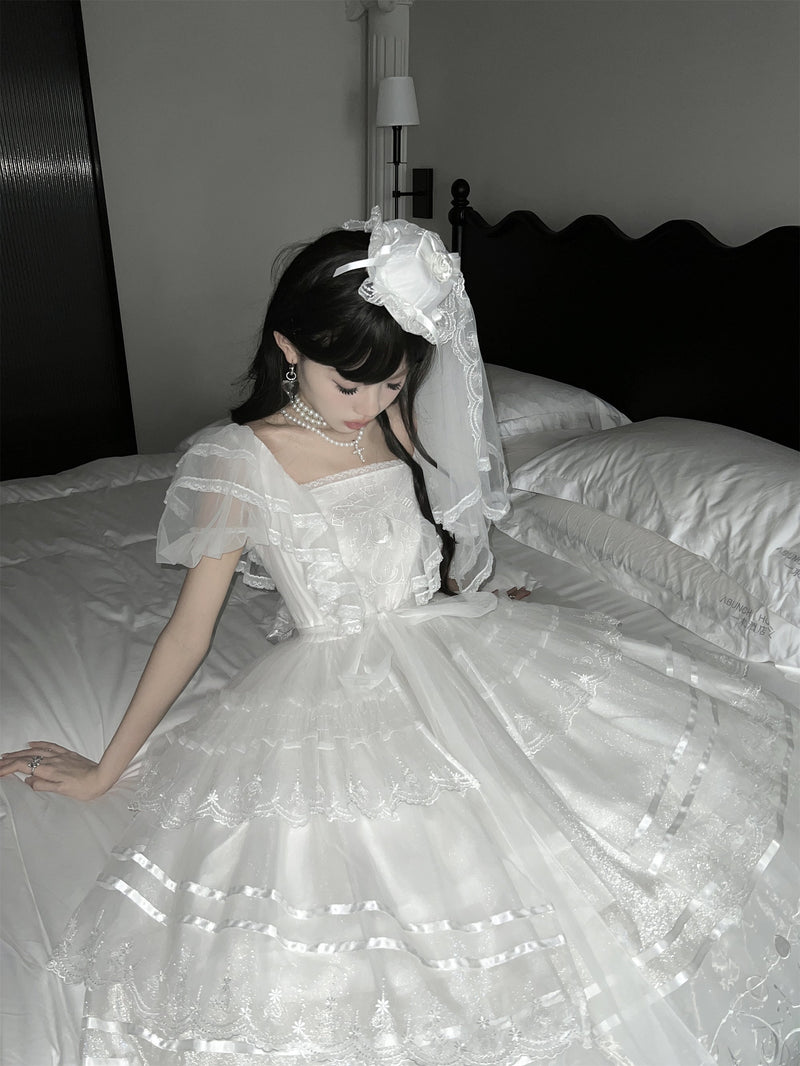 Summer Tiered Lolita Dress + Lolita Jumper Skirt