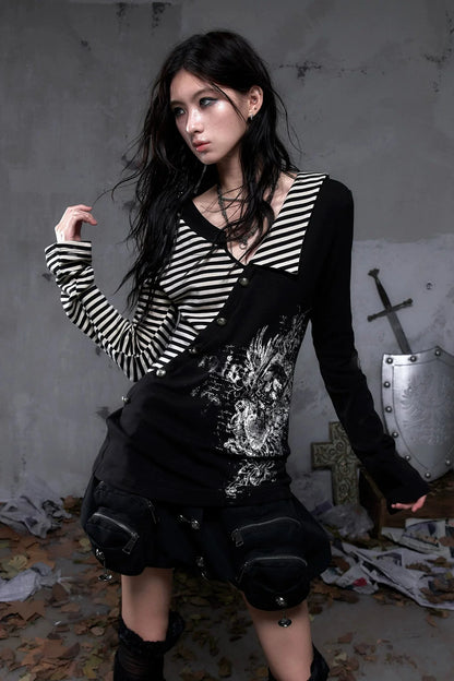 Y2k Millennial Knit Top