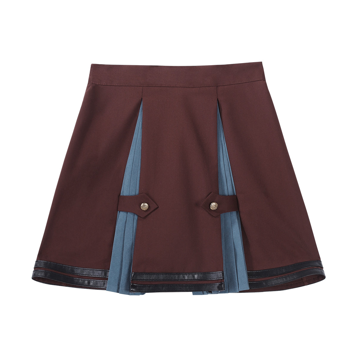 [reservations] British-style Collegiate Shirt + Skirt + Belt