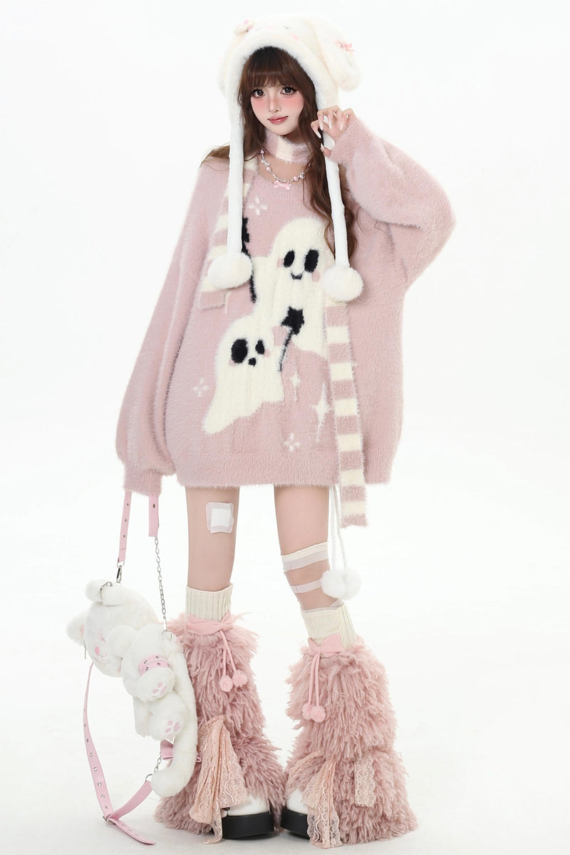 Ghost Over Tops + Scarf