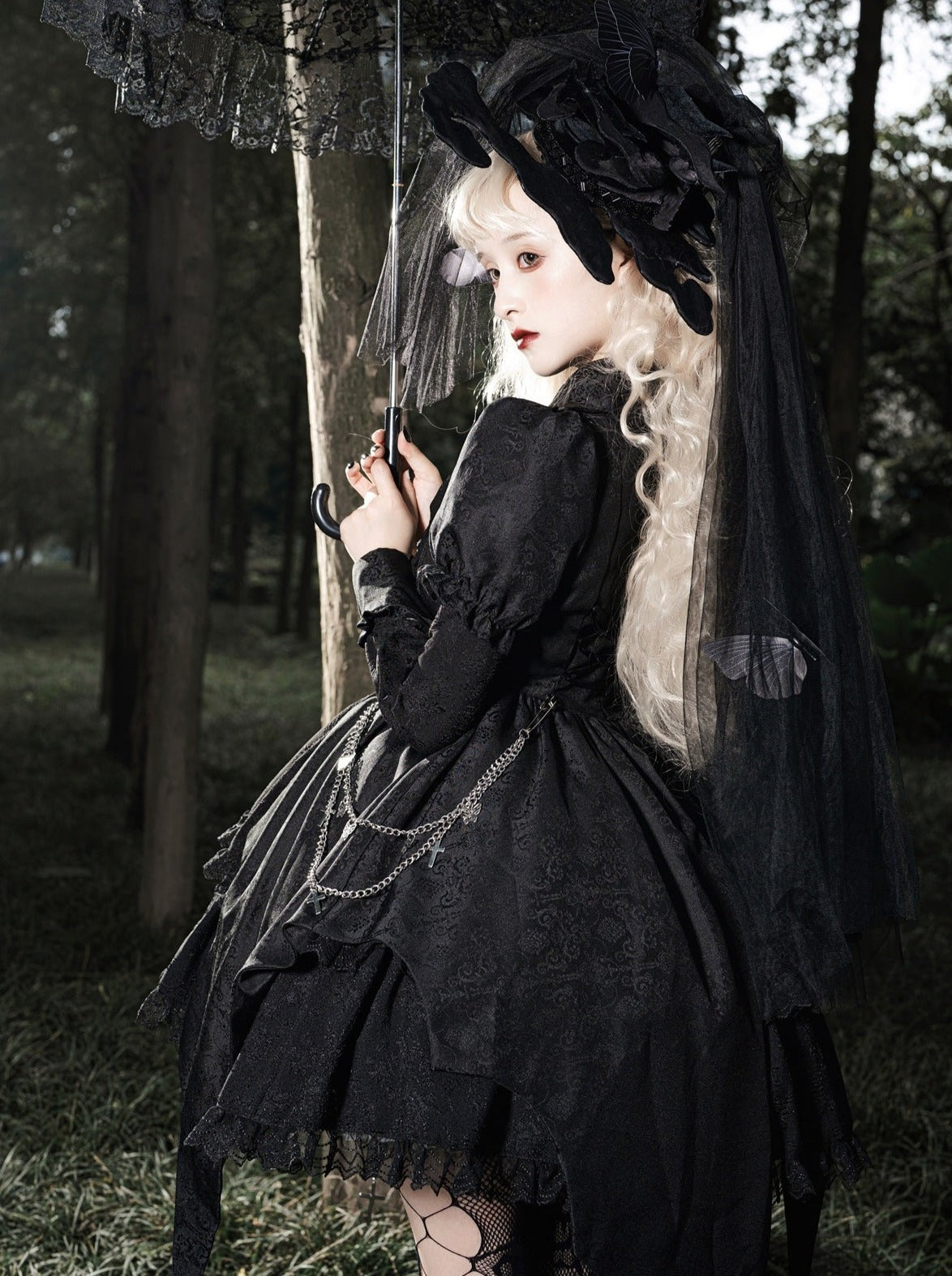 Dark Gothic Vampire Lolita Dress