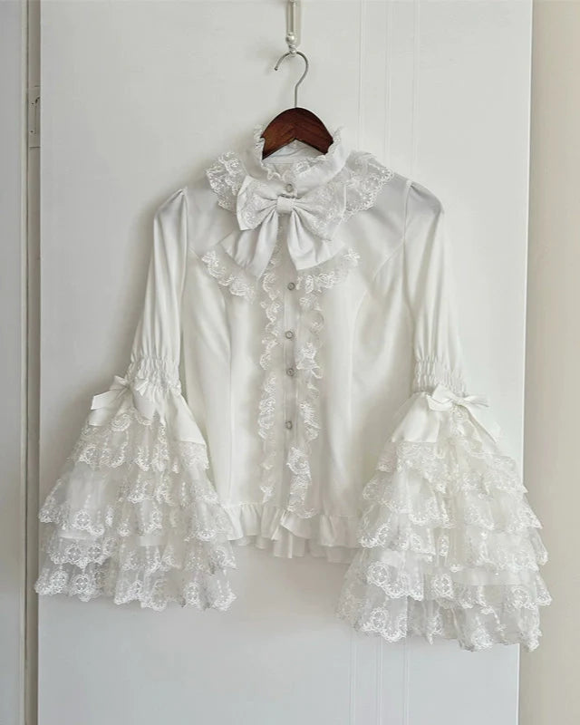 [pre-order] Heart Throbbing Lolita Dress + Ruffle Blouse