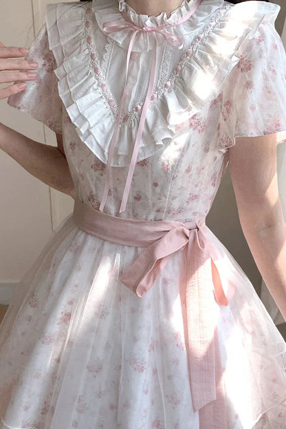 Misty Lace Dress