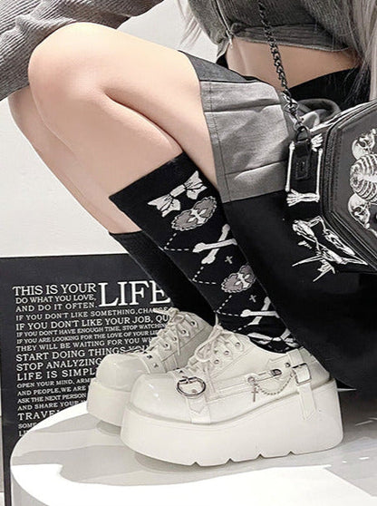 Lolita Punk Studded Platform Shoes