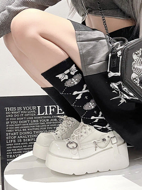 Lolita Punk Studded Platform Shoes