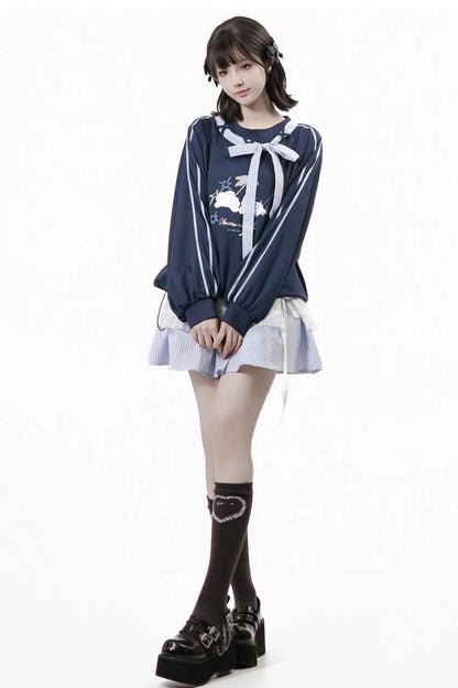 Star Flag Top + Pants + Skirt