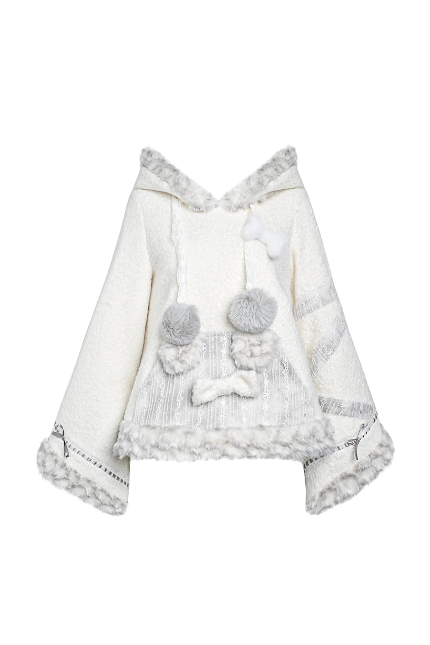 Sweet Rabbit Hood Top + Tiered Skirt