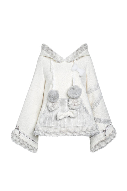 Sweet Rabbit Hood Top + Tiered Skirt