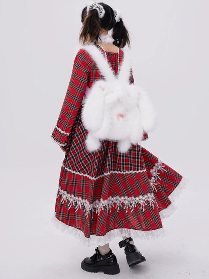 Fur Rabbit Backpack