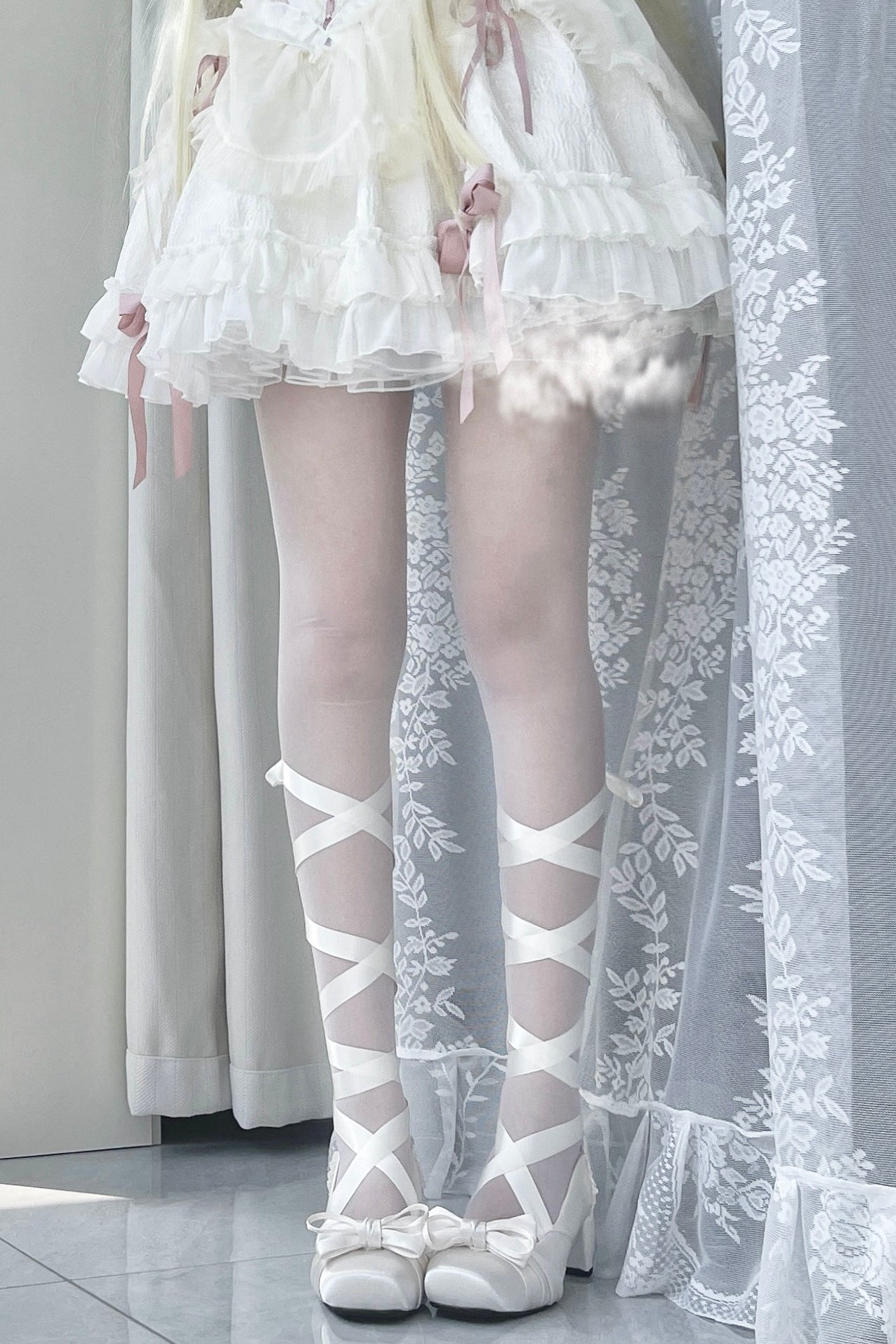 Lace-up Ribbon Ballet Lolita Shoes