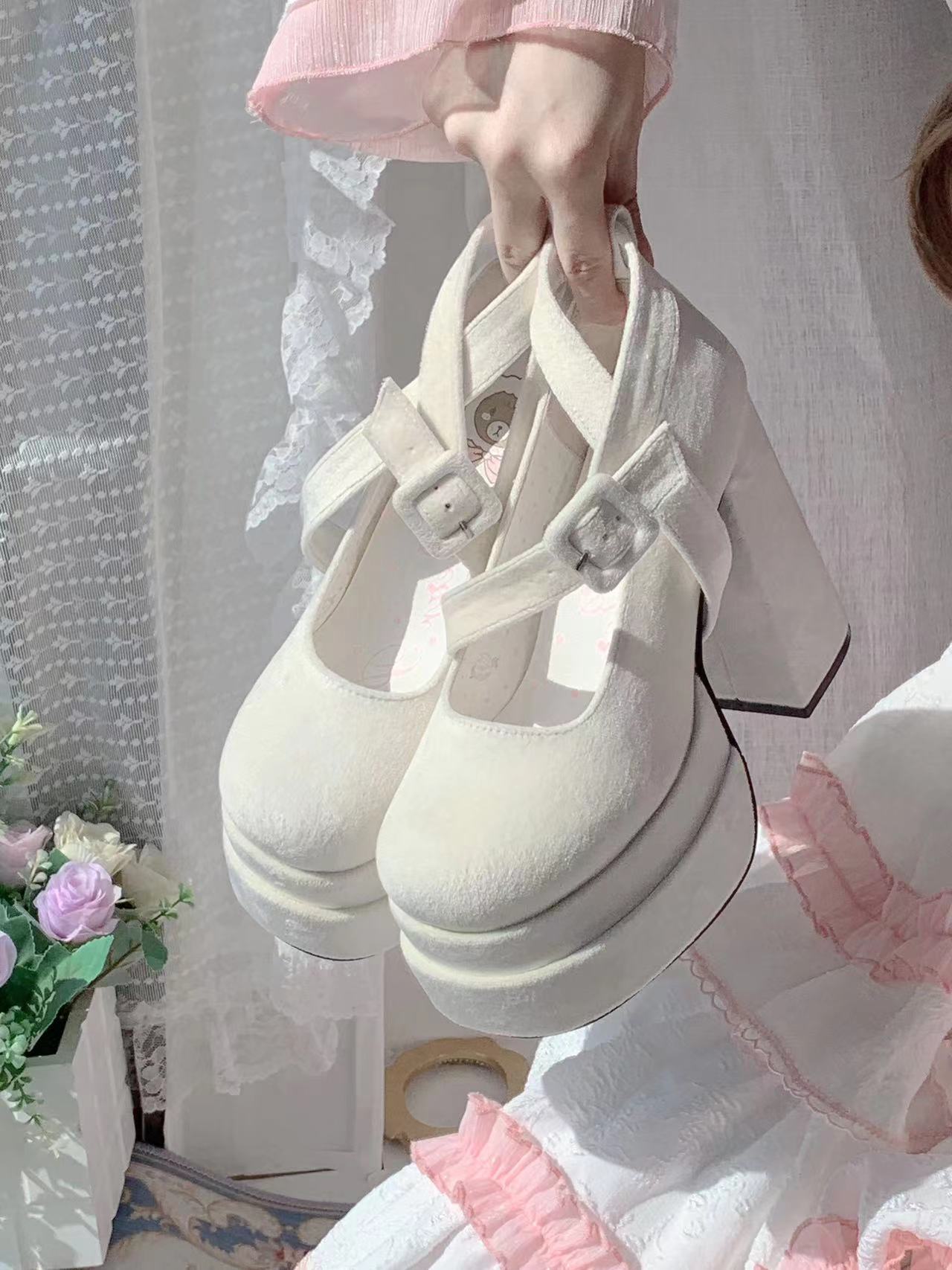 Lilian Bear Panda Original Platform High Heels