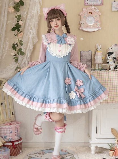 Pastel Flower Sweet Lolita Dress