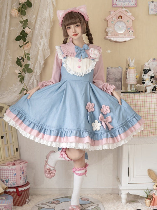 Pastel Flower Sweet Lolita Dress