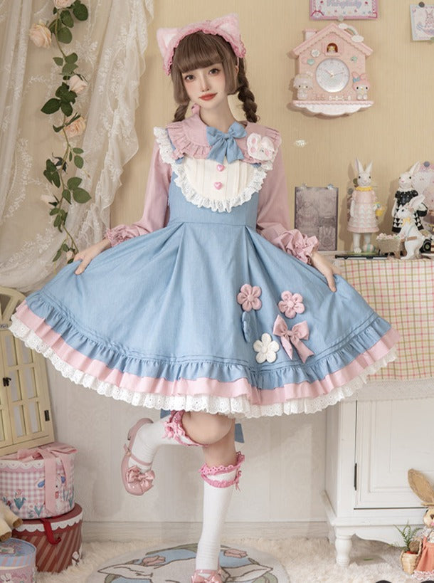 Pastel Flower Sweet Lolita Dress