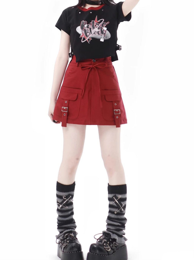 Wind Boy Summer Loose Couple Ripped Suit