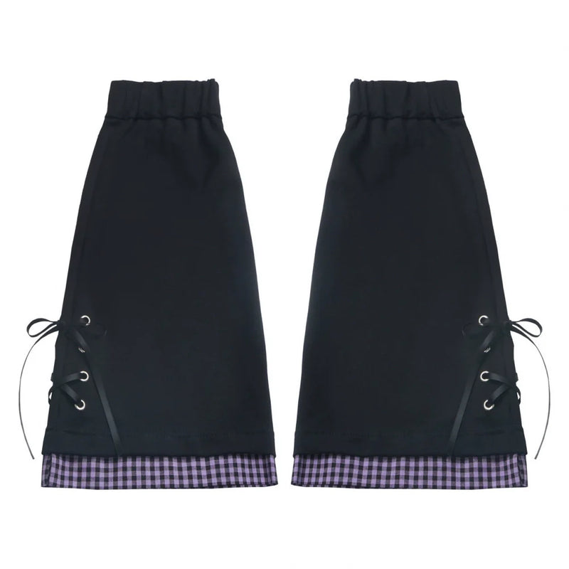 Academy Purple Hooded Sweatshirt + Tops + Skirt + Pants + Leg Cover