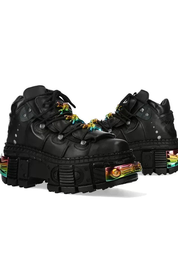 Point Design Metallic Sneakers