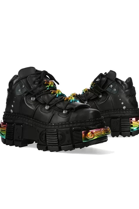 Point Design Metallic Sneakers