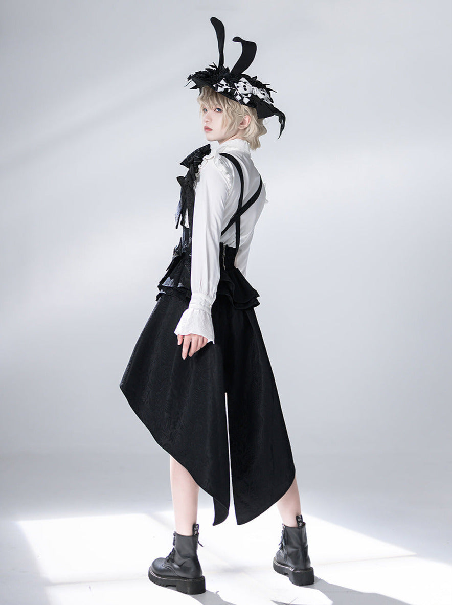 Rabbit Theatre Jacquard Version Lolita Prince Shirt Corset Suit [pre-order]