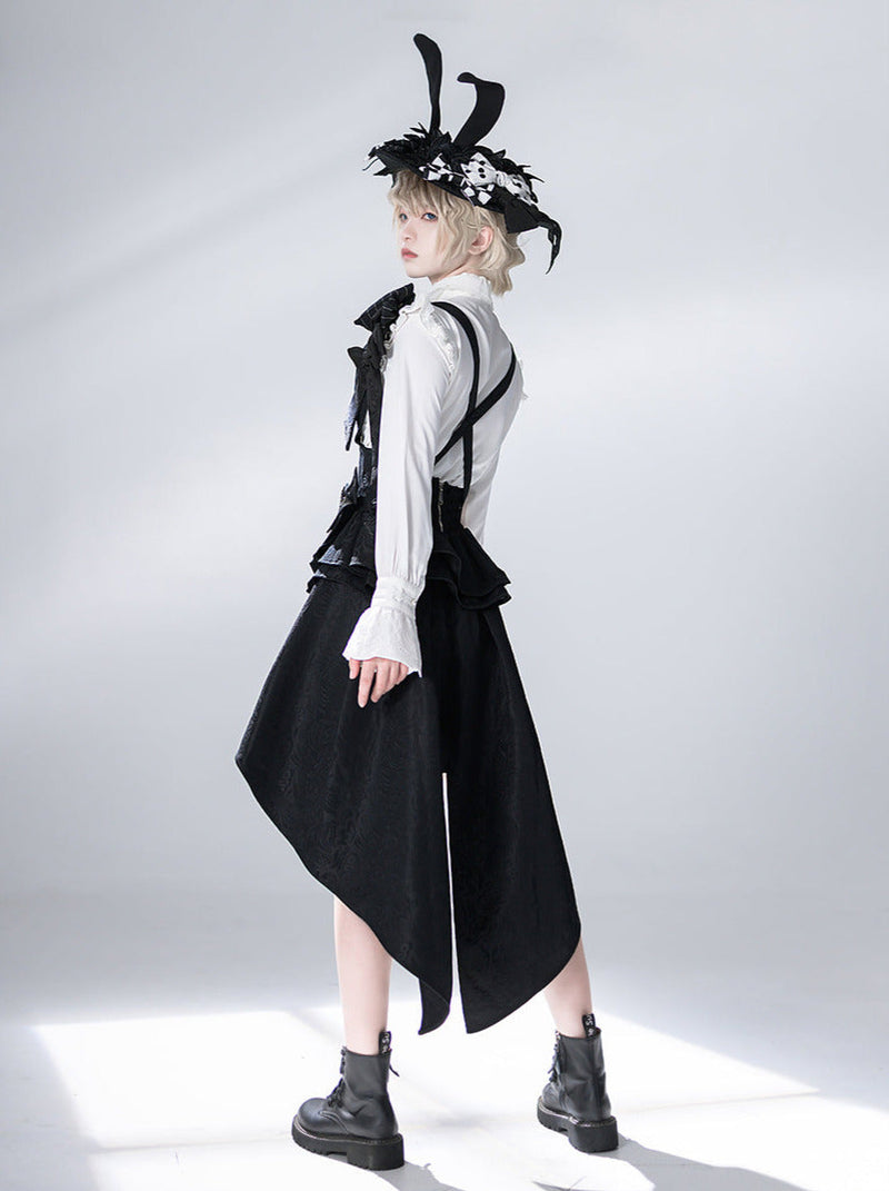 Rabbit Theatre Jacquard Version Lolita Prince Shirt Corset Suit [pre-order]
