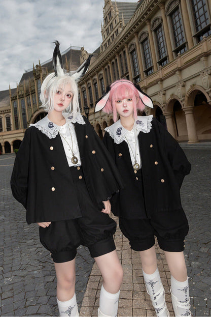Chrono Rabbit European Prince Cape Jacket Suit