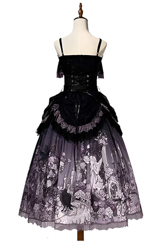 [pre-order] Romantic Rose Lolita Summer Dress Set