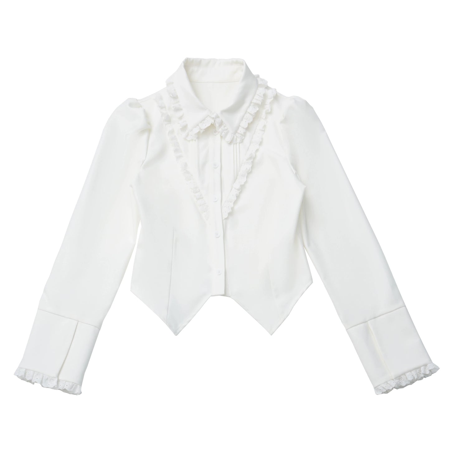 College Jacket + Suspender Skirt + Blouse + Tie