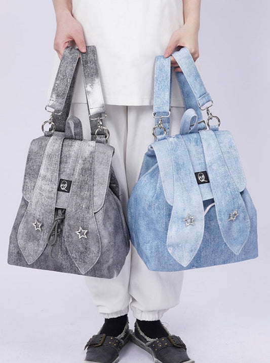 Denim Bunny Wild Backpack